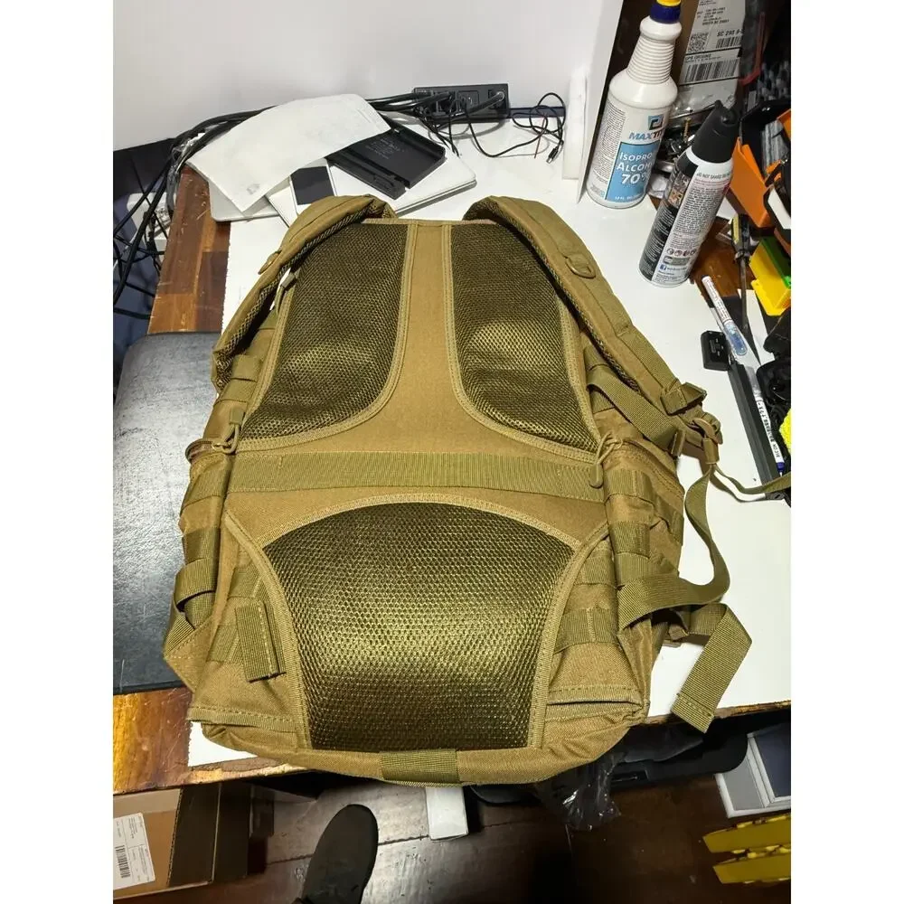Unleash the‎ Beast: New Coyote Brown Tactical Backpack for Warriors!